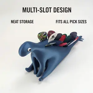 Stegosaurus Guitar Pick Holder | 3D Printed Dinosaur Pick Storage for Guitar Players - Perfect Gift