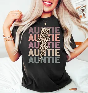 Auntie T-shirt, Auntie Shirt, Gift for Aunt, New Aunt Shirt, Aunt T-Shirt, E104, Gift for Aunt, Auntie Heart Tshirt, Cool Aunt T-shirt