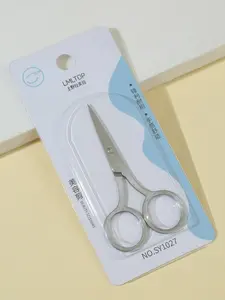 SHANGYELAMEILA Stainless Steel Sharp Eyebrow Scissors Multi-Functional Small Pointed Eyebrow Scissors for Easy Application