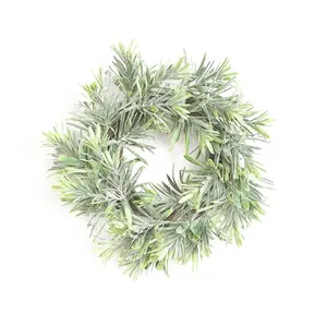 Podocarpus Wreath or candle ring 9"