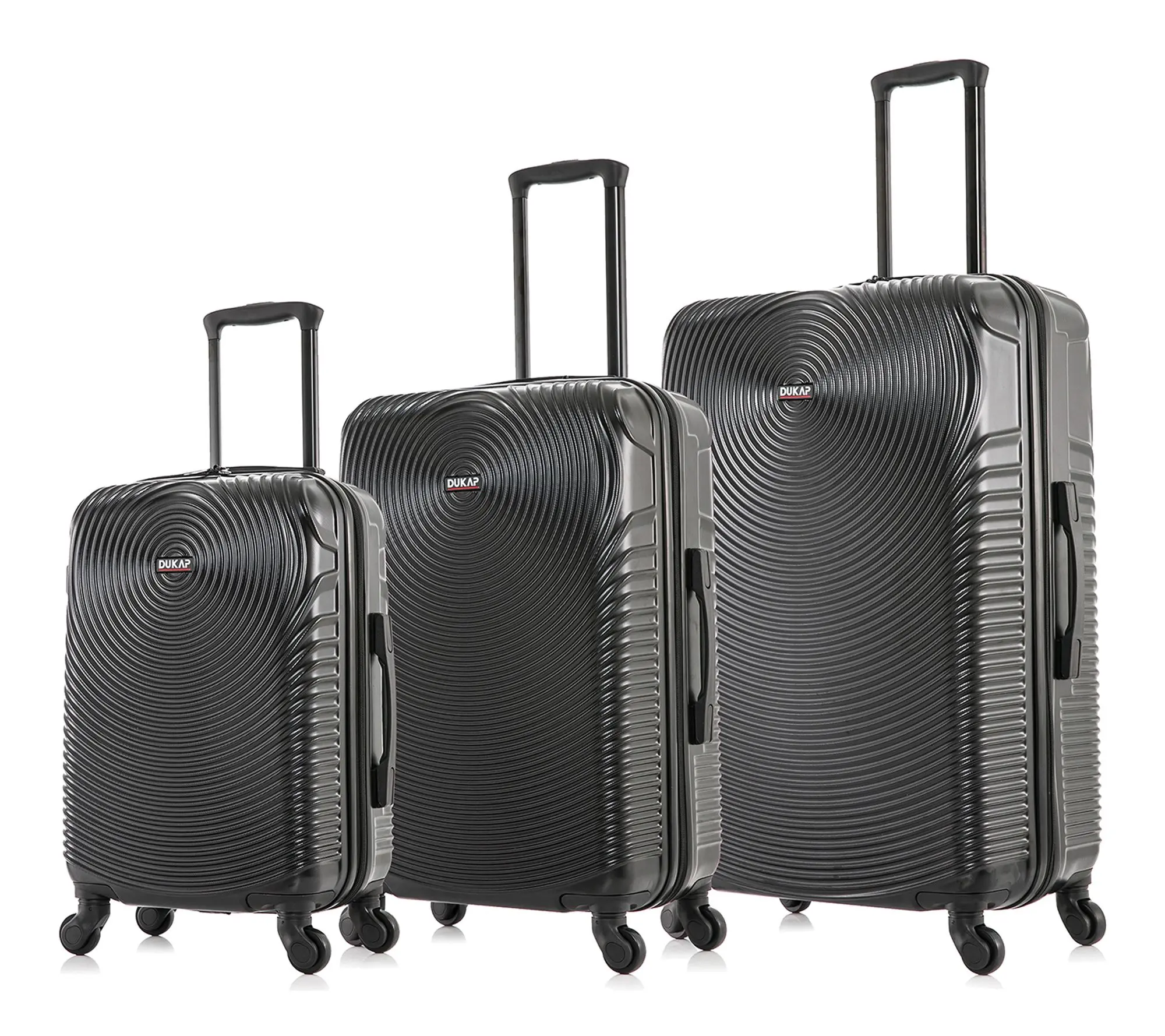 Dukap Inception Lightweight Hardside Spinner 3 Pc Luggage Set