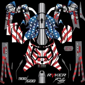 Can Am RYKER 600 900 Graphic kit 2018 2019 2020 2026 stickers decals ATV UTV mx