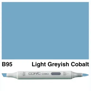 Copic - Ciao Marker - Light Grayish Cobalt - B95