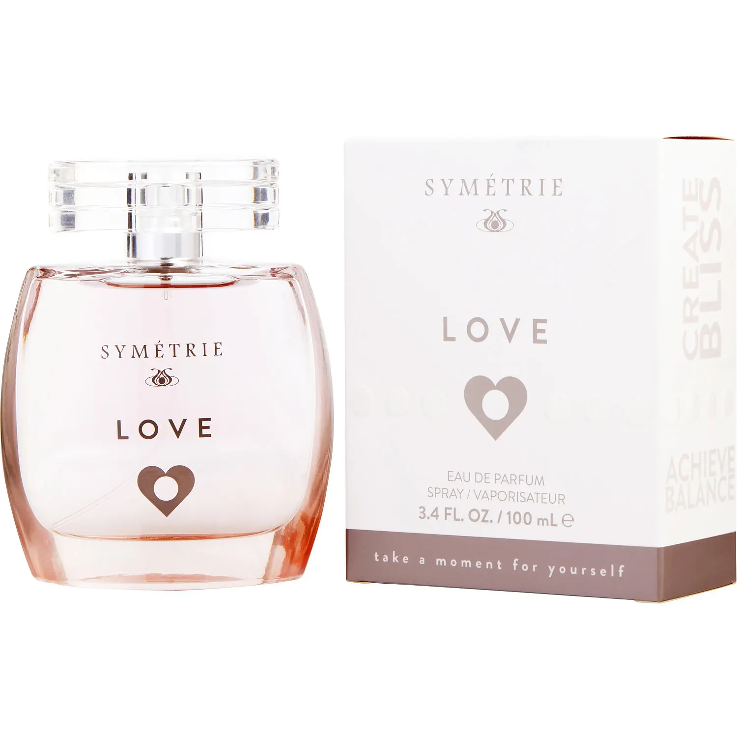 Women's Floral Gourmand Eau De Parfum - Symetrie Love, Female Fragrance with Vivid Aroma Women's Floral Gourmand Eau De Parfum - Symetrie Love, Female Fragrance with Vivid Aroma