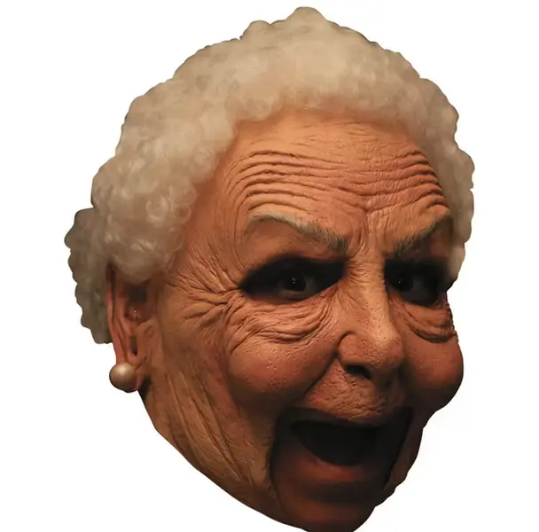 Deluxe Chinless Nanny Mask for Adults