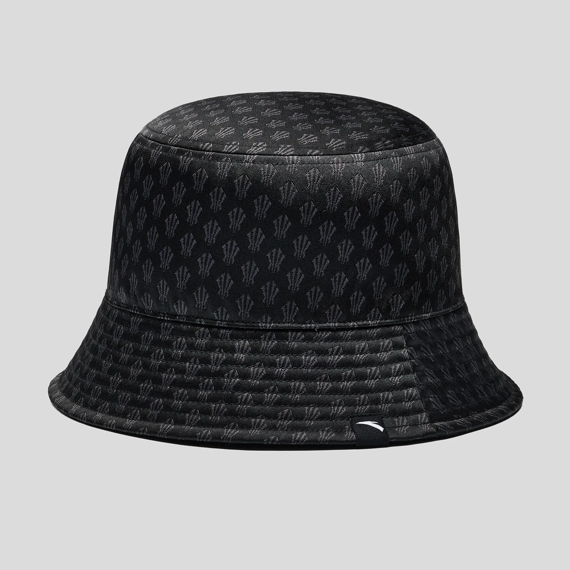 ANTA KAI Bucket Hat Black Casual Trendy Sports Outdoor Accessory