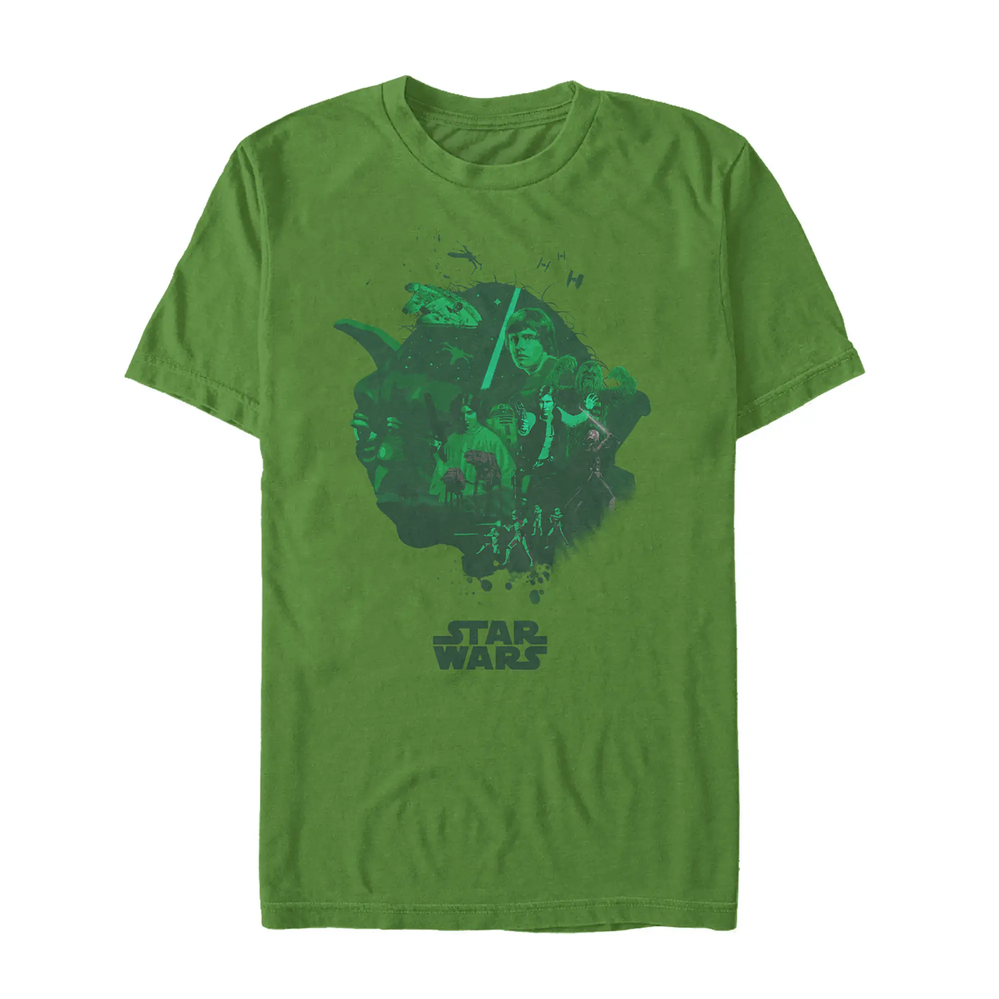 Men's Star Wars Unifying Yoda Collage T-Shirt