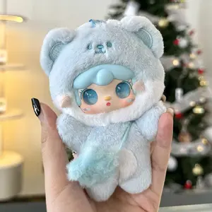 Yooki V4 Mini Bears Blind Box - Ship From US, Soft Polyester Fiber Plush Collectible, Surprise Teddy Bear Figure for Bag Pendant or Keychain, Kids Gift, Blind Bag