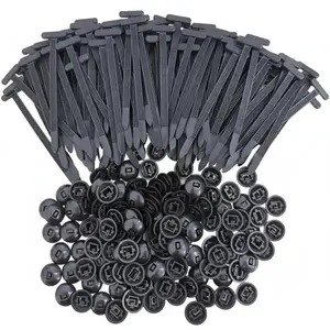 120 count  accessories Universal  Tie Buckle for , ties,zip ties, tie buckle,nylon universal  tie buckle,grip auto zip tie buckles(120 )