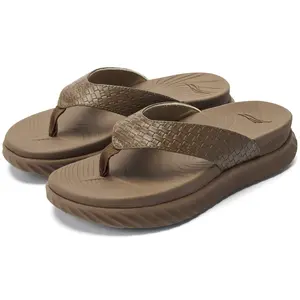 Women’s Orthopedic Arch Support Slides, Lightweight EVA Outdoor Flip Flops, Shock Absorption Comfort Footbed, Relieves Plantar Fasciitis & Foot Fatigue, Supportive Sandals for Casual Sports Wear, Reduces Stress on Feet Ankles Knees