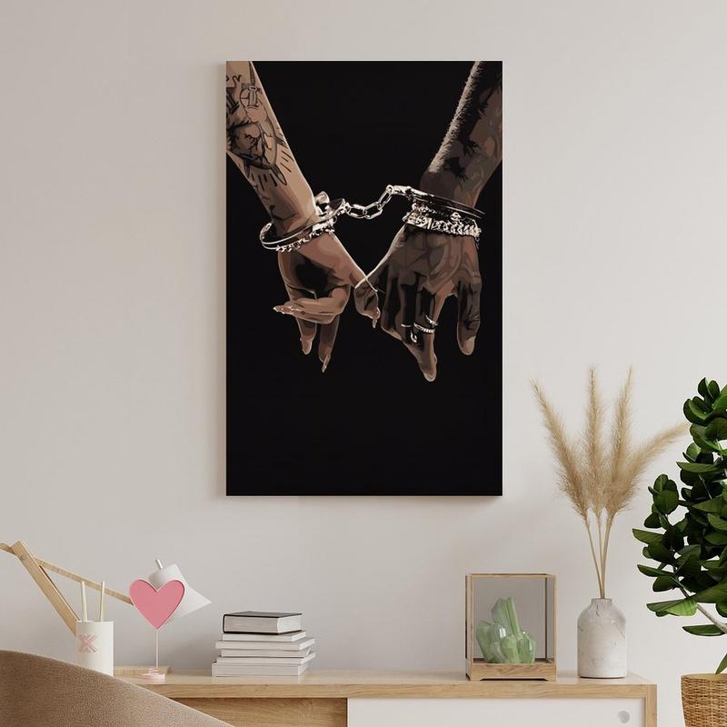 Valentine's Day posters, room decorations, African American art, Black couple art, Black love art, African wall art, Black couple wall art photo posters