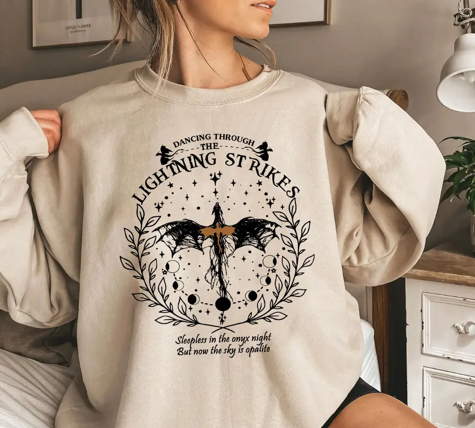 Dancing Through Lightning Strikes Shirt, Showgirl Shirt, Now The Sky Is Opalite, Sleepless In The Onyx Night T-Shirt/ Sweatshirt/ Hoodie