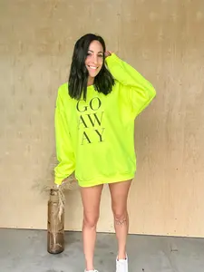 GO AWAY Graphic Pullover