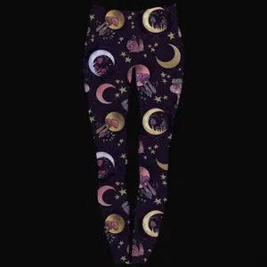 Witchy Mushrooms Leggings – Fungi-Fueled Forest Magic