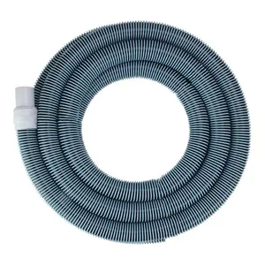 Blue Spiral Wound Vacuum Swimming Pool Hose wit h Swivel Cuff