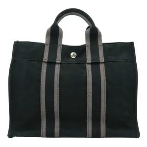 Pre-owned HERMÈS Canvas Tote Bags Hermes Herbag Tote Bag