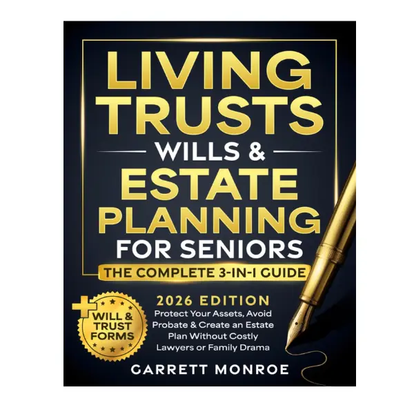 Living Trusts, Wills & Estate Planning for Seniors - The Complete 3-in-1 Guide: Protect Your Assets, Avoid Probate & Create an Estate Plan Without Costly Lawyers or Family Drama (+Will & Trust Forms) Paperback – September 5, 2025