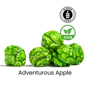 Adventurous Apple Candy Popcorn | Vegan | Gluten Fre
