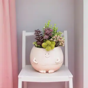 Modern Split Ceramic Flower Arrangement Vase - Unique Home Decor Accessory for Flower Display, Ideal Gift for Decorating
