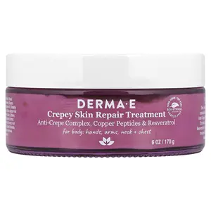 DERMA E Crepey Skin Repair Treatment, 6 oz (170 g)