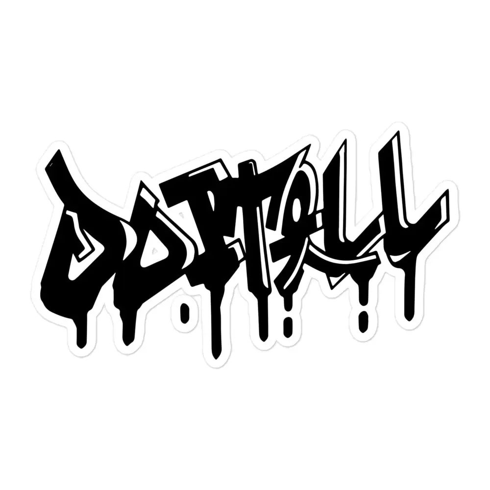 DIA Drip Slap Sticker