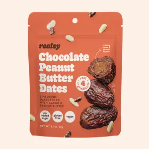 Realsy Chocolate Peanut Butter-Filled Medjool Dates 2.1 oz