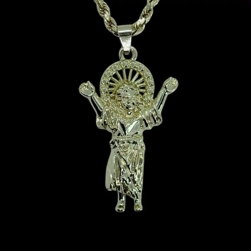 14k Gold Plated Divine Child Necklace