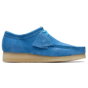 Clarks Wallabee - 26170534 - Bright Blue - Adults