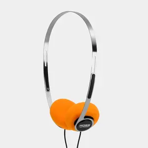 Koss x Retrospekt P/21 Retro Orange Foam On-Ear Headphones Koss x Retrospekt P/21 Retro Orange Foam On-Ear Headphones