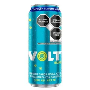 Volt Blue Mora Azul Flavored Energy Drink 473ml - Sabor Mora Azul with Caffeine