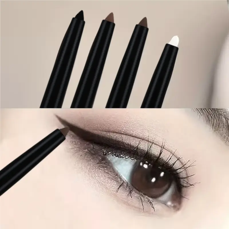 1PC Eyeliner Pencil Makeup, Eye Makeup Supplies - Glides on Smoothly Without Any Clumping, Features a Super Fine Tip for Drawing Inner Eyeliner, Creating a Delicate Look Enhances Eyes' Expressiveness, Perfect for Festive Occasions Like Valentine's Day