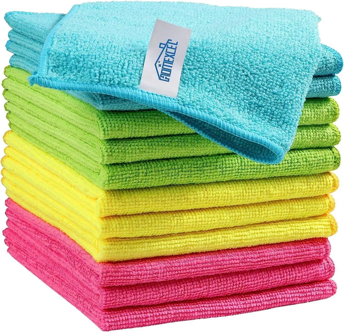10-Pack Microfiber Soft Cleaning Towels, Lint-Free, Water Absorbent, Washable & Reusable for Outdoor, Camping & Home, Soft Cleaning Towel, Lint-Free Material, Multifunctional