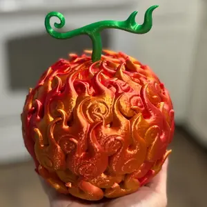 3d printed One Piece Mera Mera No MiDevil Fruit