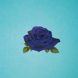 Blue Rose -KickStix 1ct Vegan Leather Sticker