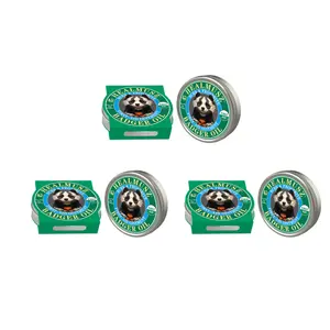 Buy 2 Get 1  HEALMUSZ BADGER OIL BURN &FROSTBITE First-Aid Ointment Wind, Cold, Chapping 8Frostbite Protection