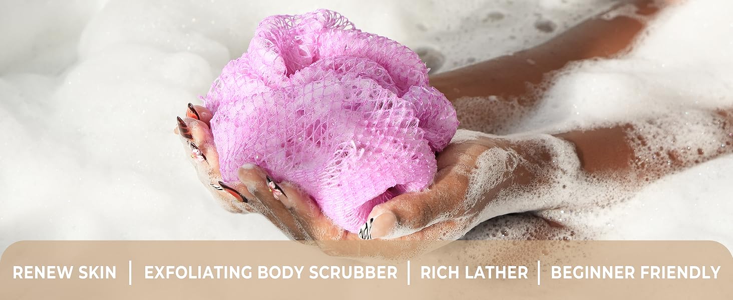 Authentic African Exfoliating Net Bath Sponge