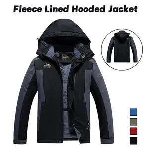 Men’s all-season insulated hooded softshell jacket with multiple classic colorways for fishing and camping outfits