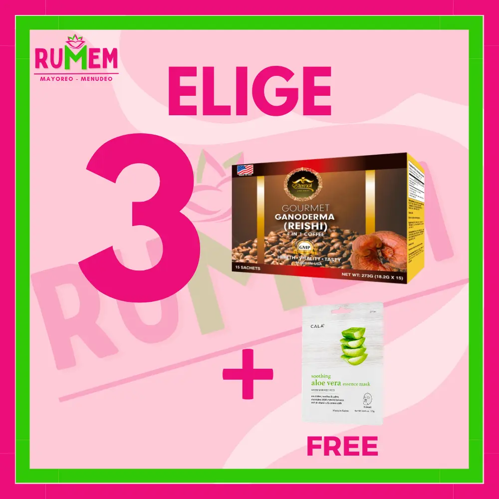 COMBO 3  COFFE GANODERMA  + FREE   ESB Beverage