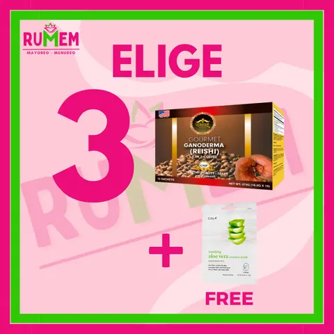 COMBO 3  COFFE GANODERMA  + FREE   ESB Beverage