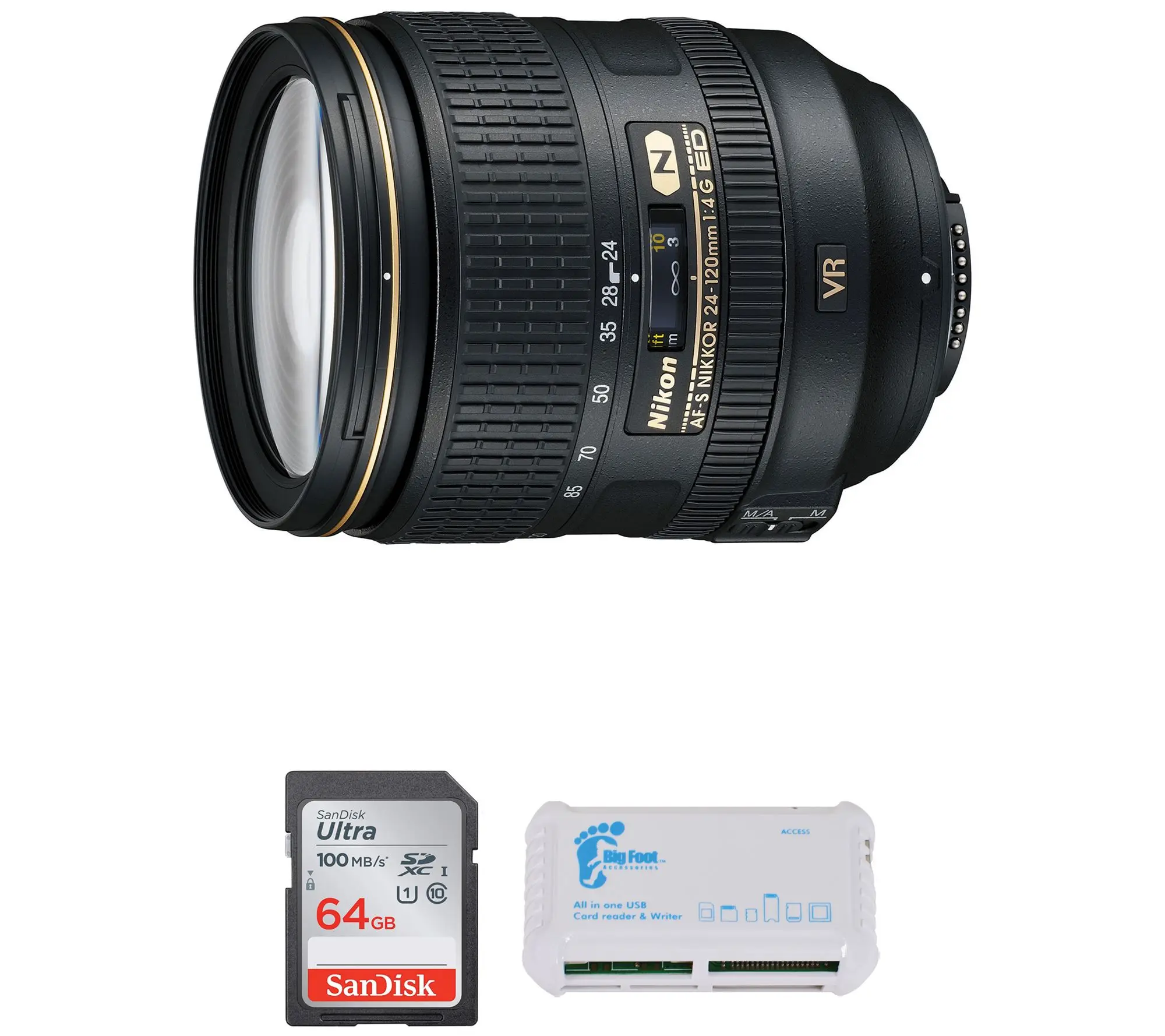 Nikon NIKKOR 24-120mm f/4G ED VR Lens Bundle Nikon NIKKOR 24-120mm f/4G ED VR Lens Bundle
