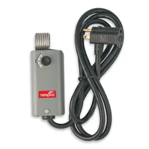 Tempro TP507 Line Voltage 35 To 95 Degree F Steel housing SPST Thermostat