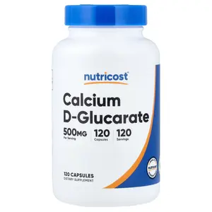 Nutricost Calcium D-Glucarate, 500 mg, 120 Capsules