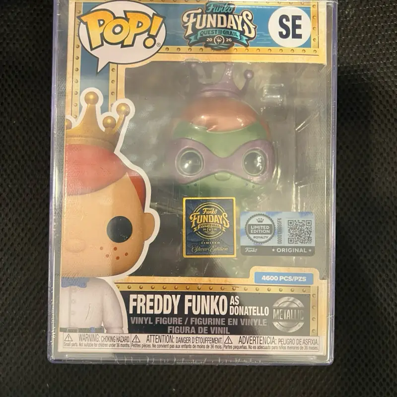 Freddy funko as Donatello