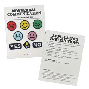 Communication Patches - Iron-On Set