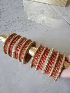 Bridal Kundan Glass Bangles