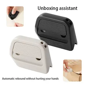 Magnetic Ceramic Box Knife and Retractable Cardboard Knife with Right Angle Slot - Portable Safe Package Opener, Lightweight and Durable Design for Daily Use, Office, Home and Outdoor Use, Package Opener Tool, Stylish Tool Design, Sturdy Construction