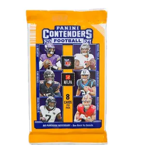 Panini Contenders 2024 Football Trading Cards Pack - 8 Cards Per Pack