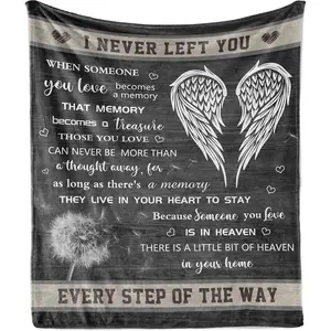 Gifts for Loss of Loved One,Funeral Gifts Blanket 60"x80", Bereavement Sympathy Memorial Gifts for Loss of Mother/Father/Husband/Son/Dog/Cat/Pet, in Loving Memory Gifts, Sympathy Gift