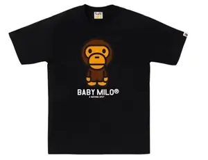 BAPE Baby Milo Tee (FW24) Black Brown BAPE Baby Milo Tee (FW24) Black Brown