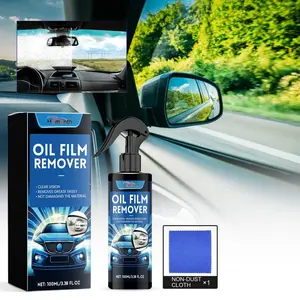 Homonth Windshield Oil Film Cleaner Car Windshield Dust Stain Oil Film Cleaning Liquid